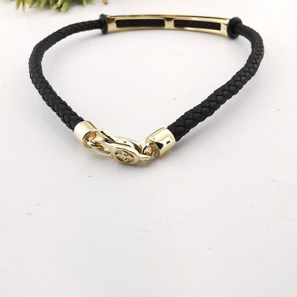 14 AYAR İTALYAN KAYIŞLI ERKEK BİLEKLİK