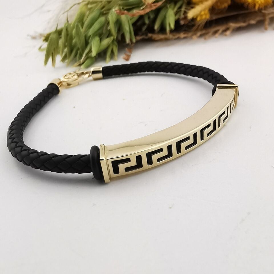 14 AYAR İTALYAN KAYIŞLI ERKEK BİLEKLİK