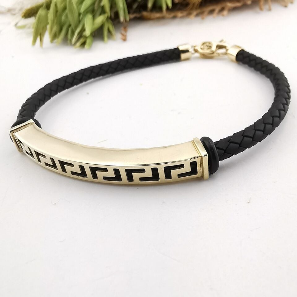 14 AYAR İTALYAN KAYIŞLI ERKEK BİLEKLİK