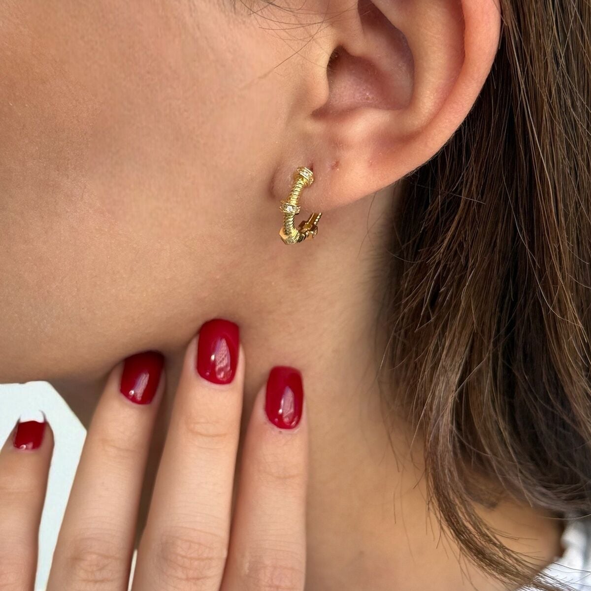 14 AYAR ÖZEL TASARIM HALKA KÜPE