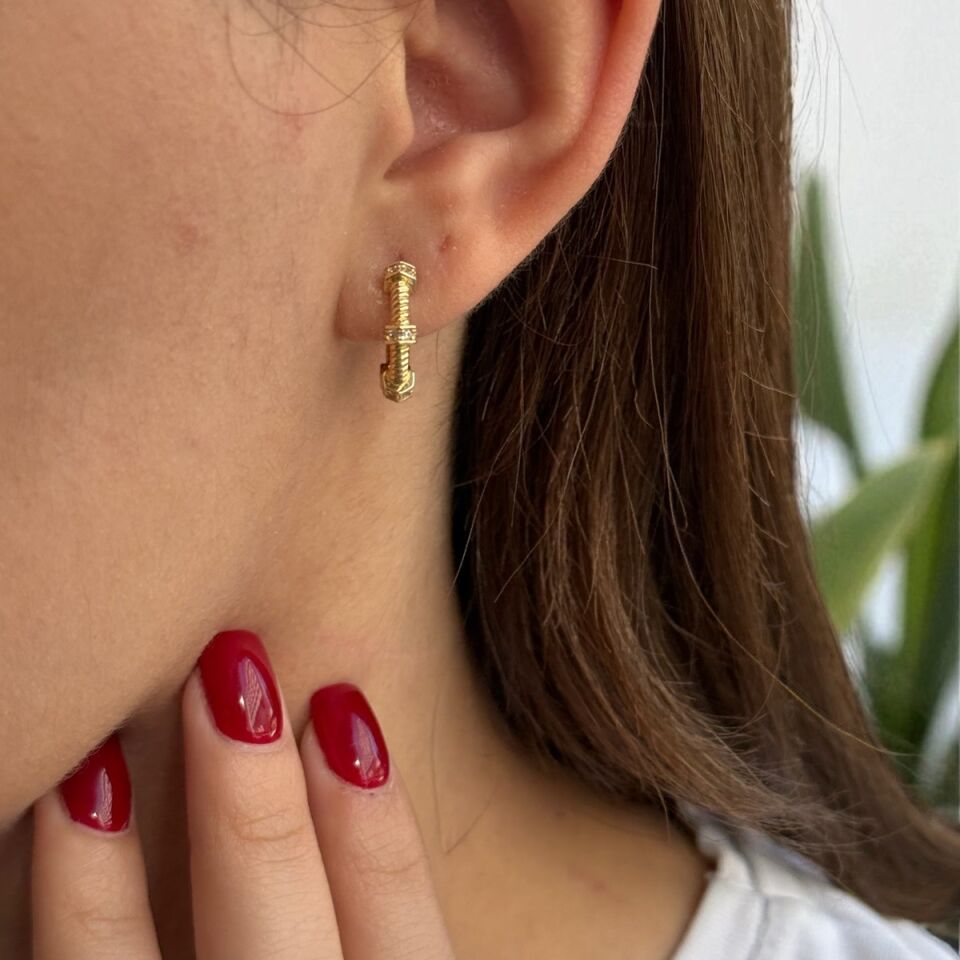 14 AYAR ÖZEL TASARIM HALKA KÜPE