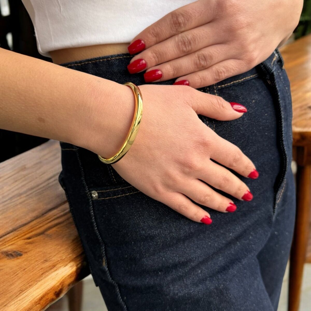 14 AYAR İTALYAN ALTIN KELEPÇE BİLEZİK