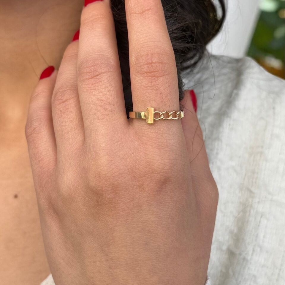 14 AYAR ÖZEL TASARIM İTALYAN ALTIN YÜZÜK