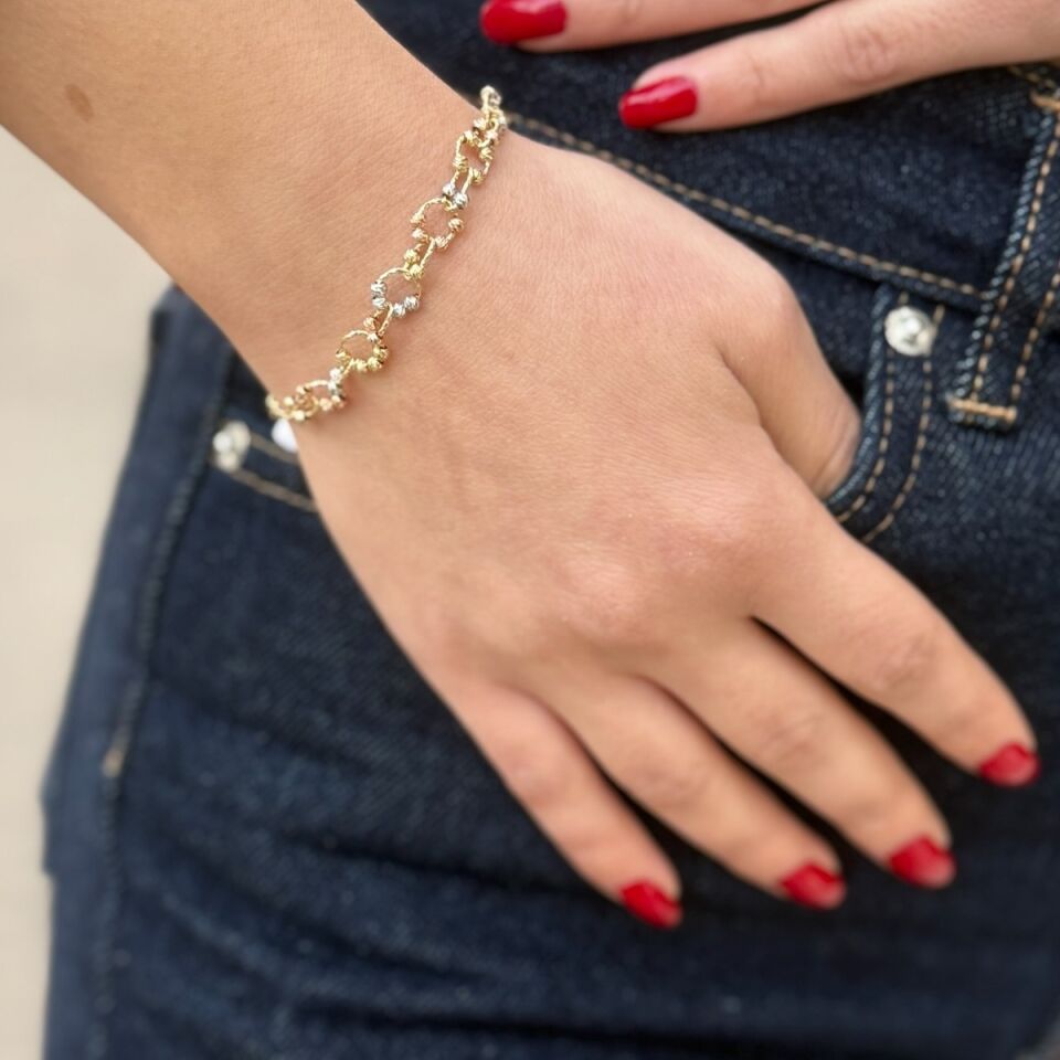 14 AYAR DORİKA TOPLU ÜÇ RENK BİLEKLİK