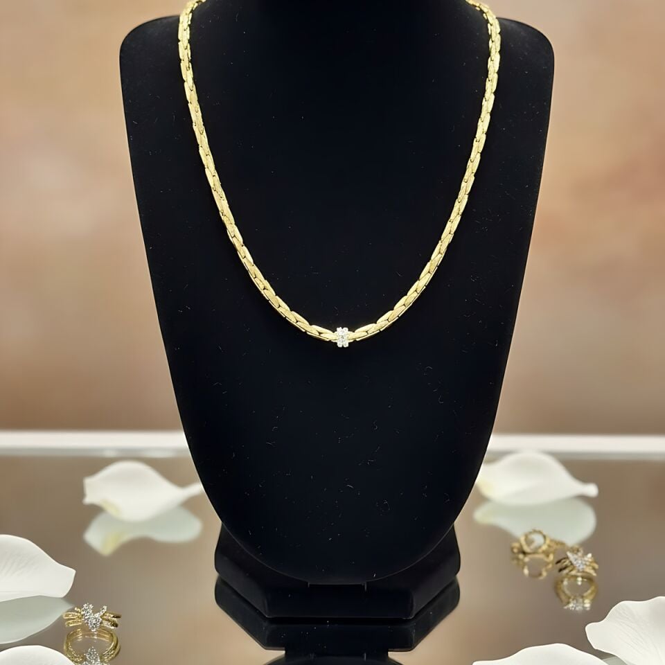 14 AYAR İTALYAN ALTIN KOLYE