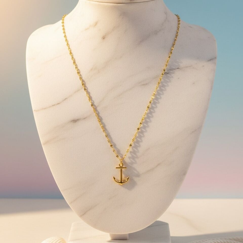 22 AYAR ÖZEL TASARIM ÇAPA KOLYE