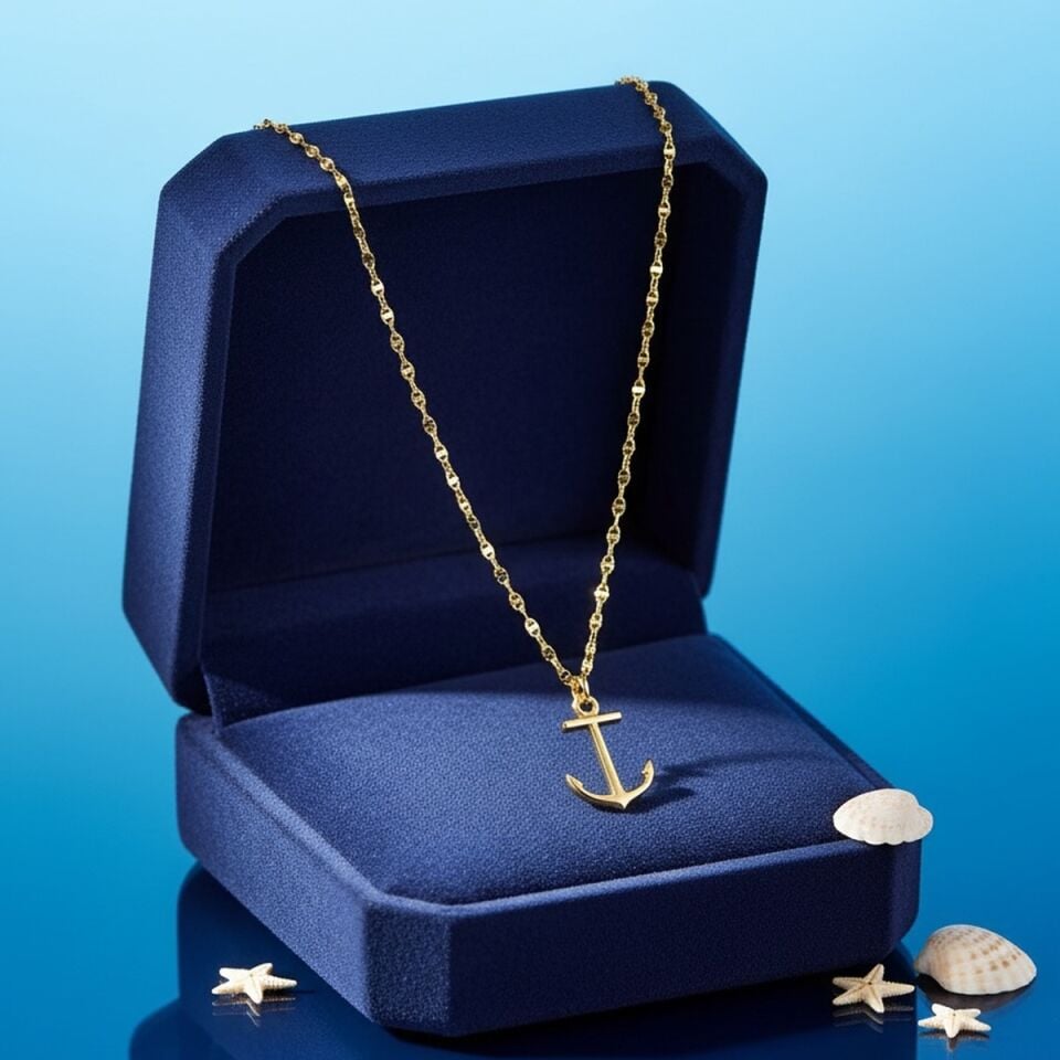 22 AYAR ÖZEL TASARIM ÇAPA KOLYE