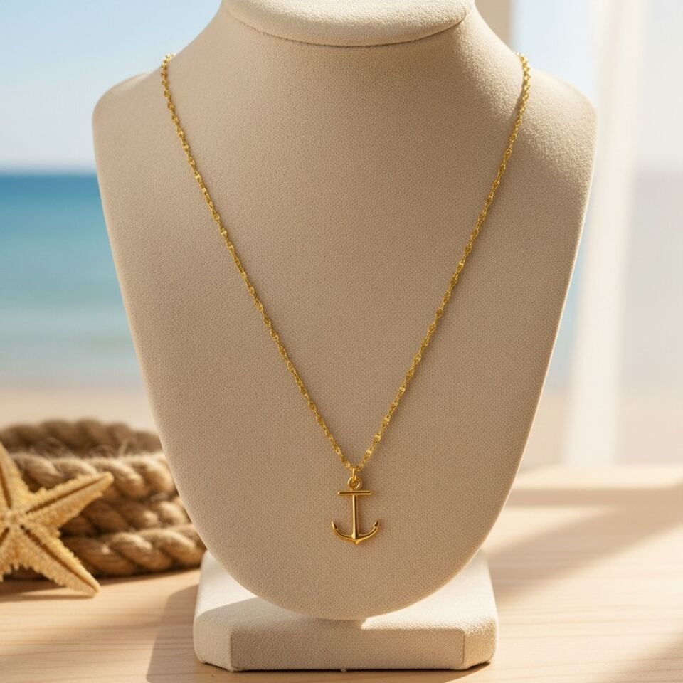 22 AYAR ÖZEL TASARIM ÇAPA KOLYE