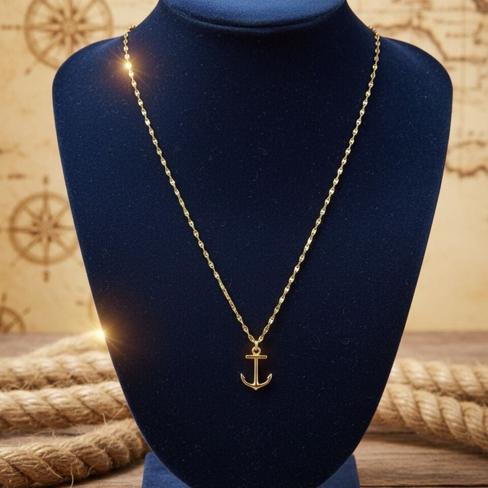 22 AYAR ÖZEL TASARIM ÇAPA KOLYE