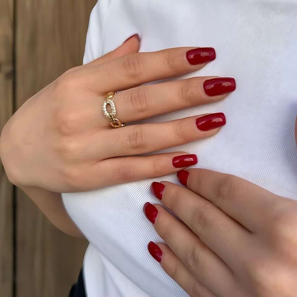 14 Ayar İtalyan Kemer Modeli Yüzük