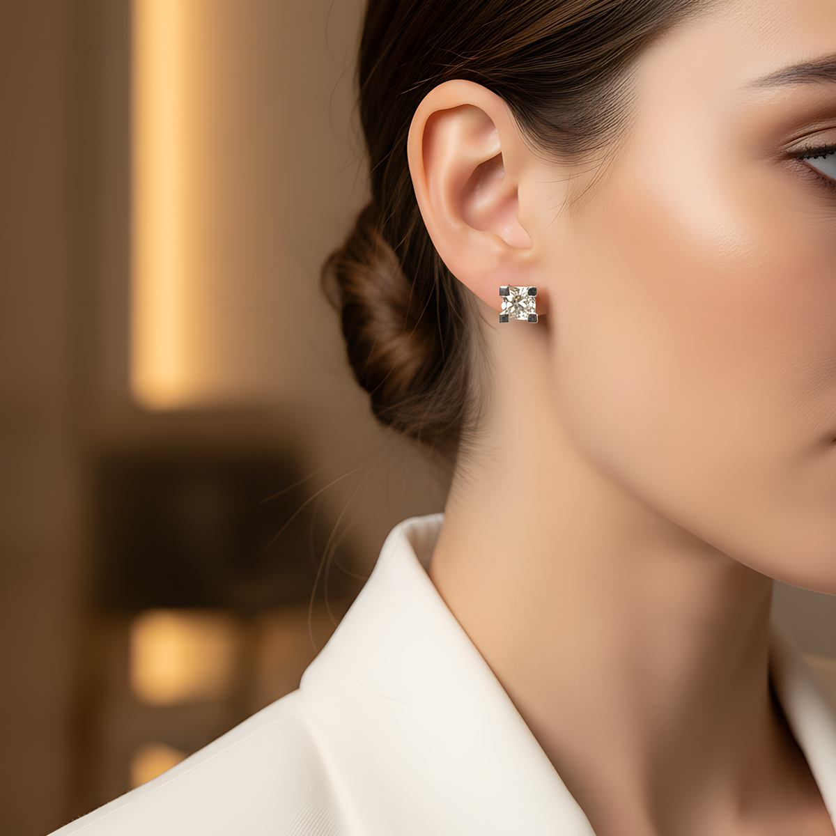 14 AYAR 2 CT TEKTAŞ KÜPE