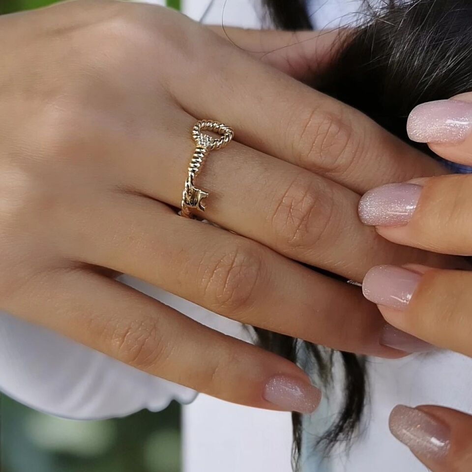 14 AYAR ANAHTAR FİGÜRLÜ İTALYAN YÜZÜK