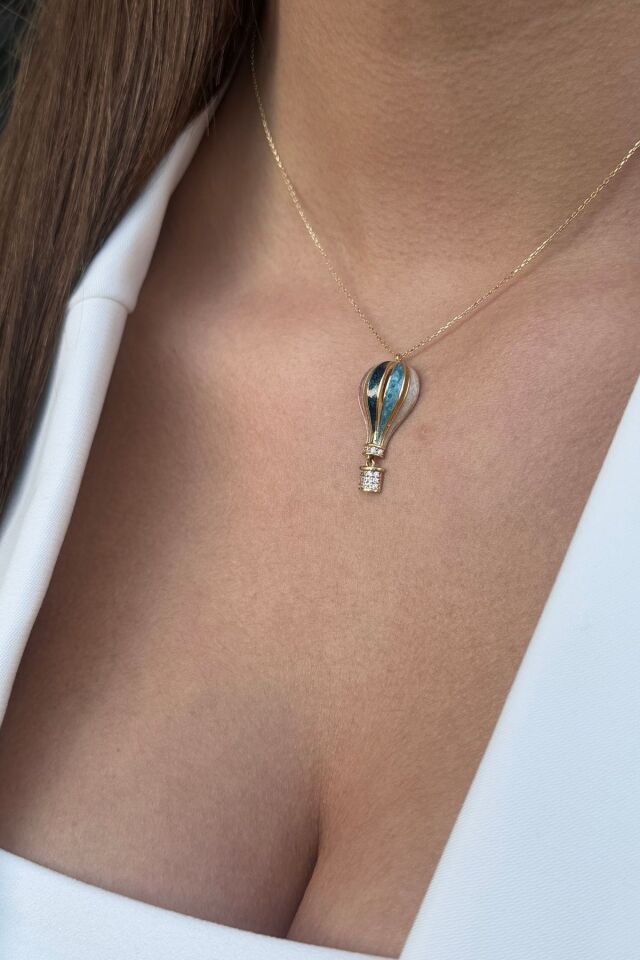 14 AYAR UÇAN BALON KOLYE