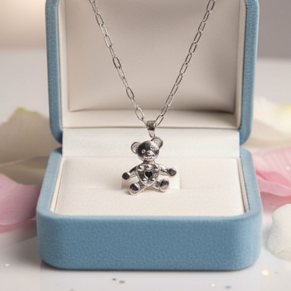 925 AYAR İTALYAN AYICIK KOLYE