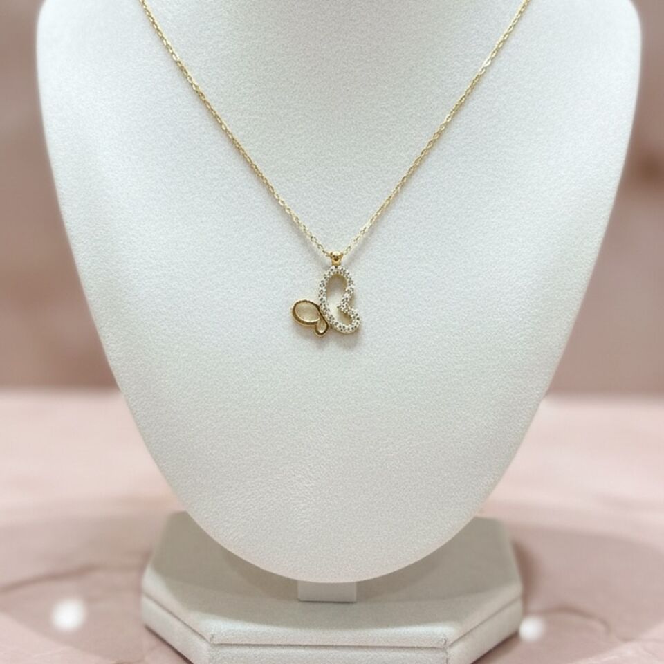 14 AYAR KELEBEK ALTIN KOLYE