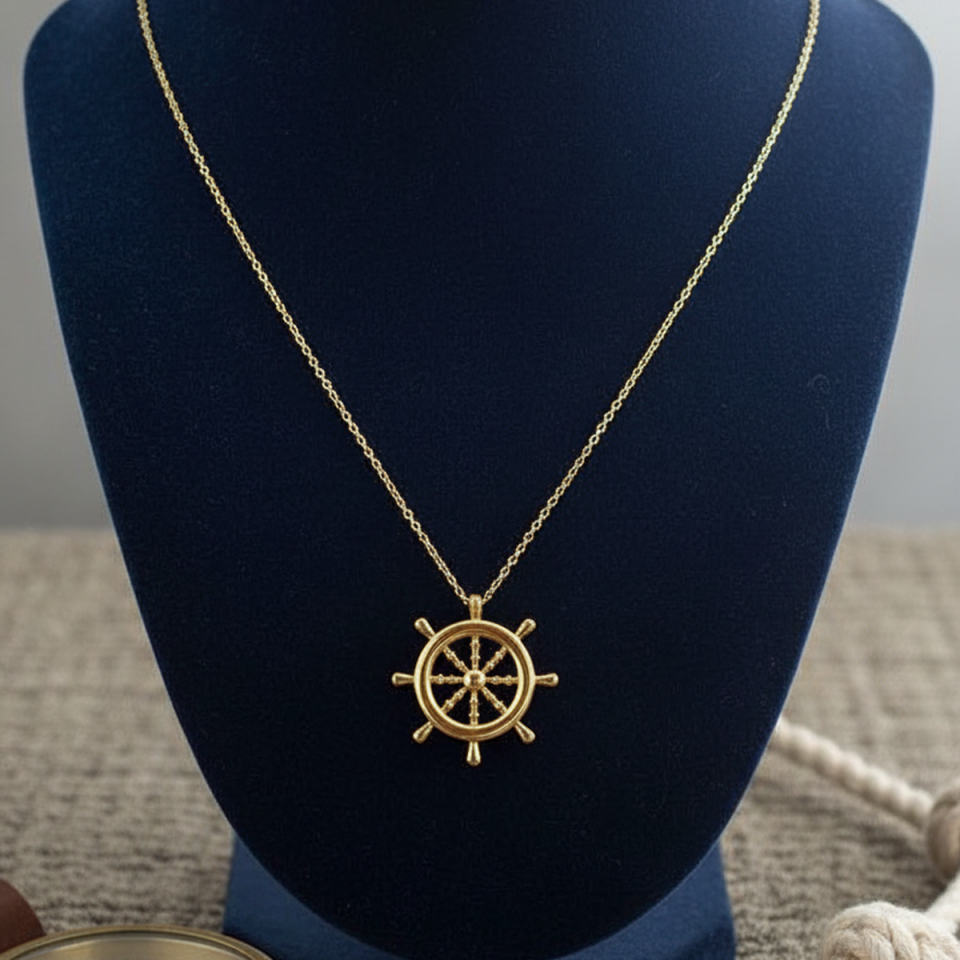 14 AYAR ÖZEL TASARIM DÜMEN ALTIN KOLYE