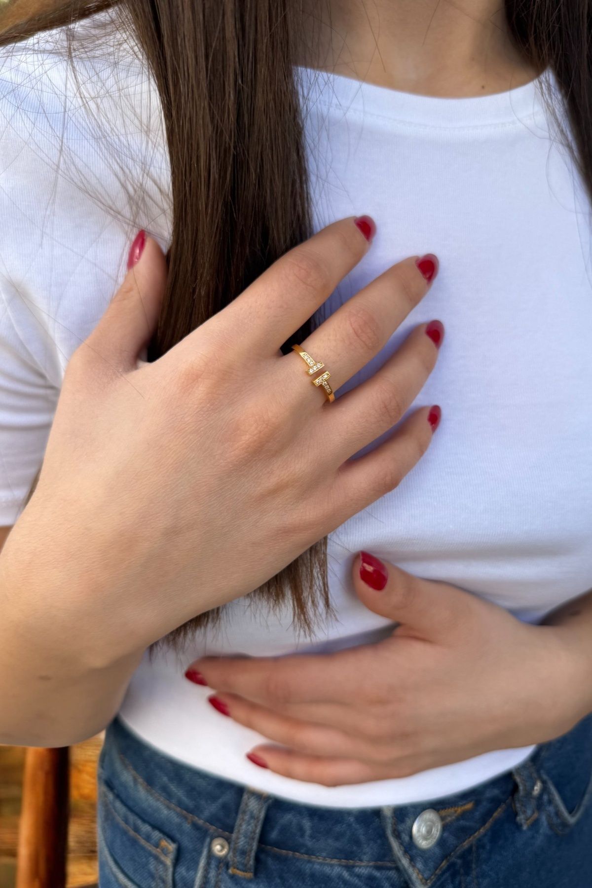 22 AYAR ÖZEL TASARIM ALTIN YÜZÜK 16