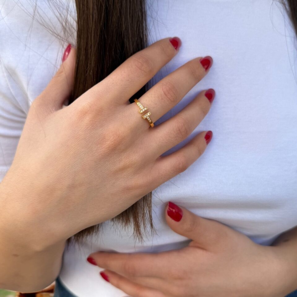 22 AYAR ÖZEL TASARIM ALTIN YÜZÜK