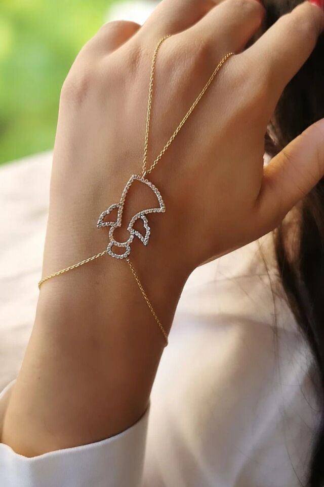 14 Ayar Melek Modeli Altın Şahmeran