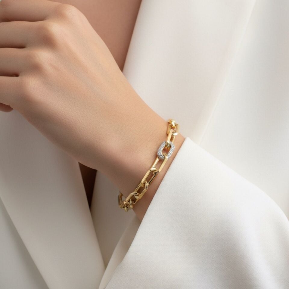 14 AYAR ATAÇ MODEL İTALYAN BİLEKLİK