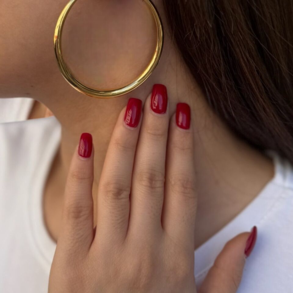 14 Ayar İtalyan Altın Halka Küpe