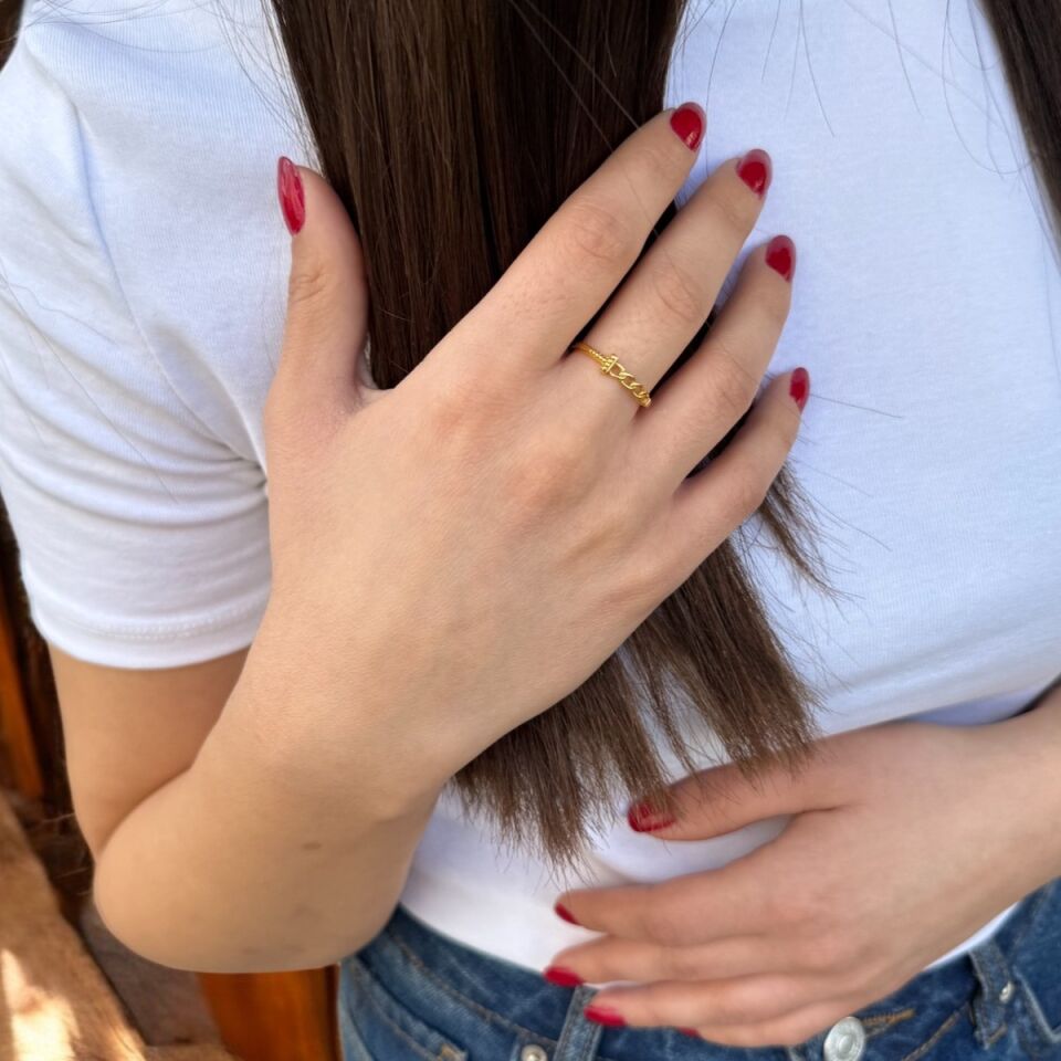 22 AYAR MİNİMAL YÜZÜK