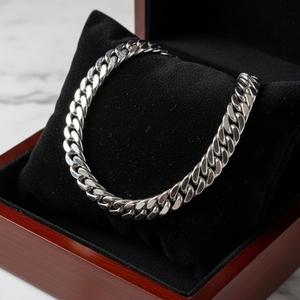 14 AYAR BEYAZ ALTIN BİLEKLİK