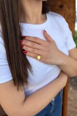 22 AYAR ŞÖVALYE YÜZÜK 18