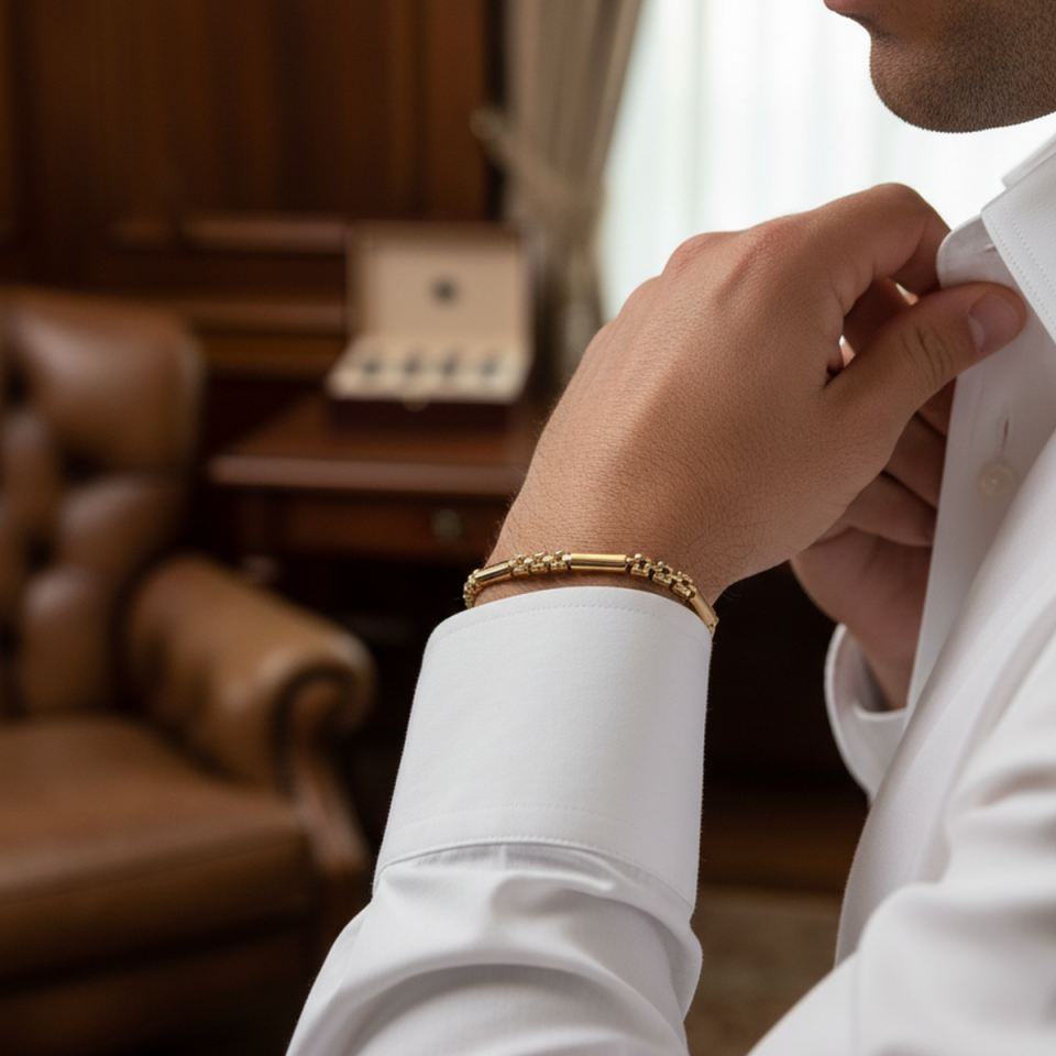 14 AYAR KORDON MODEL ALTIN BİLEKLİK