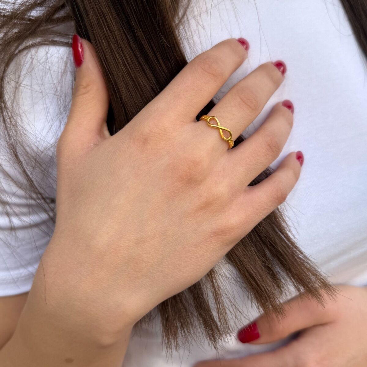 22 AYAR SONSUZLUK MODEL YÜZÜK