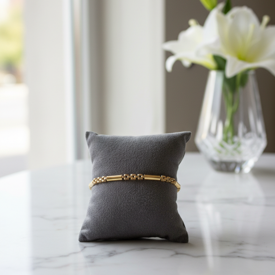 14 AYAR KORDON MODEL ALTIN BİLEKLİK