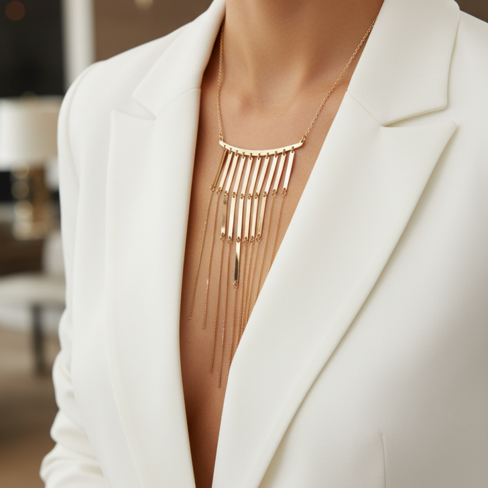 925 AYAR ROSE RENGİ ÖZEL TASARIM İTALYAN GÜMÜŞ KOLYE