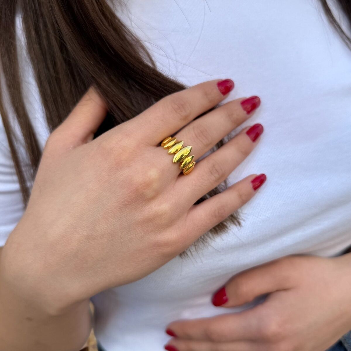 22 AYAR BOMBELİ İTALYAN YÜZÜK