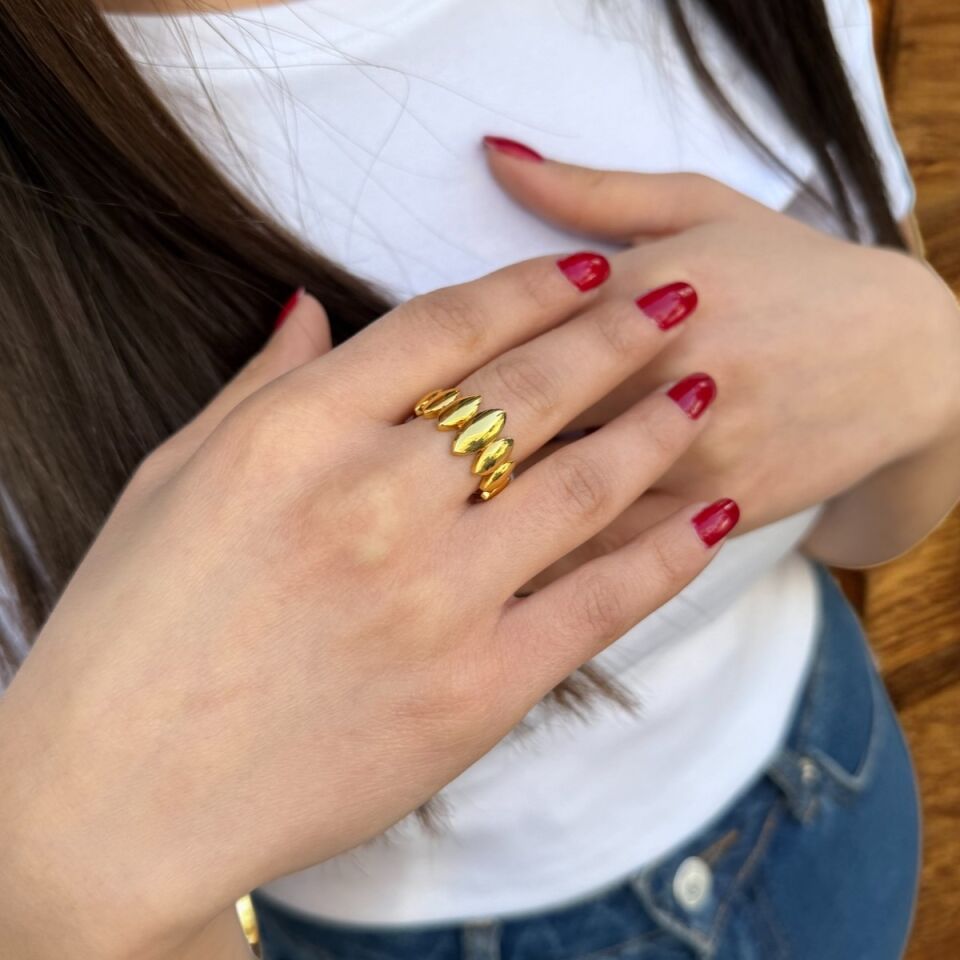 22 AYAR BOMBELİ İTALYAN YÜZÜK