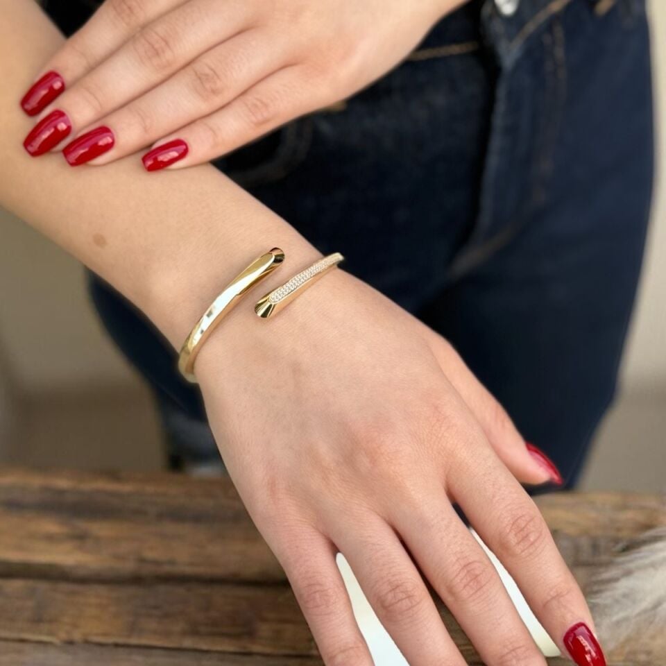 14 AYAR ÖZEL TASARIM İTALYAN KELEPÇE BİLEZİK