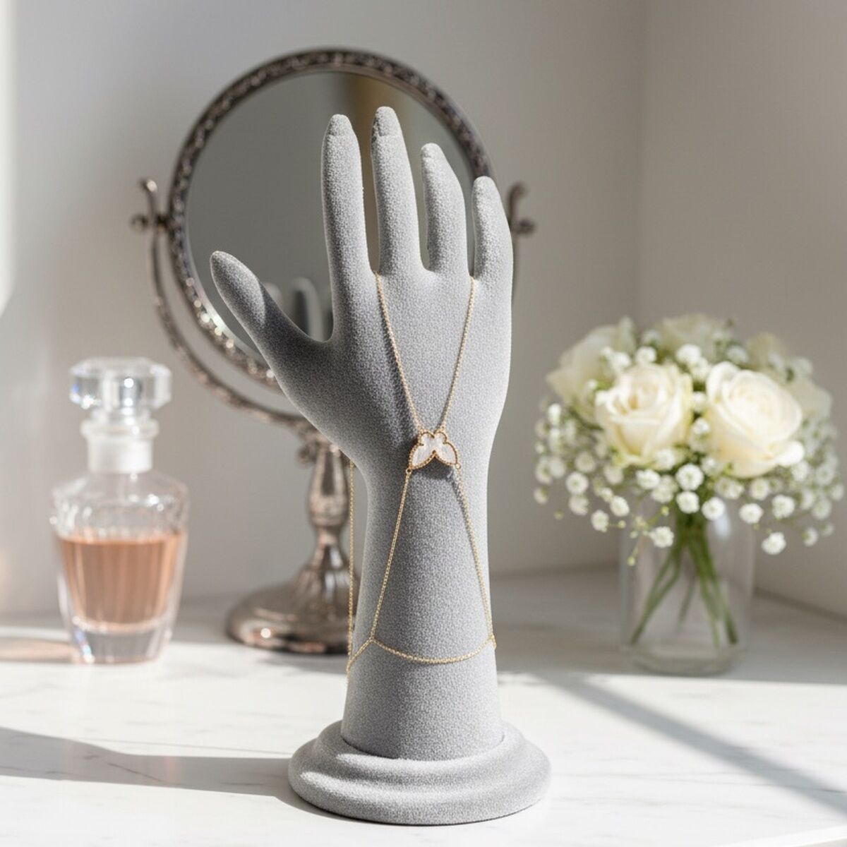 14 AYAR KELEBEK MODEL SEDEF TAŞLI ÖZEL TASARIM ŞAHMERAN