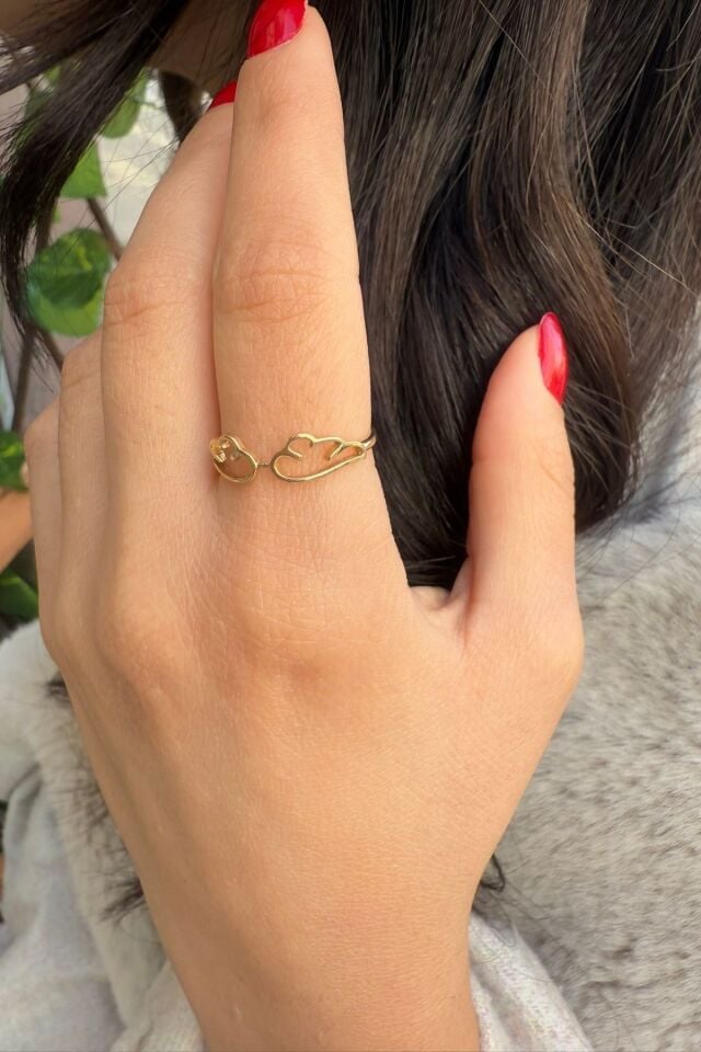 14 AYAR MELEK KANADI ALTIN YÜZÜK