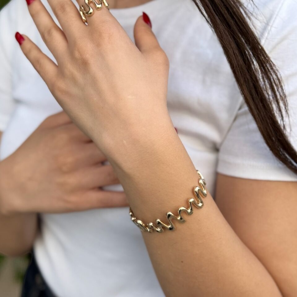 14 AYAR ÖZEL TASARIM İTALYAN BİLEZİK