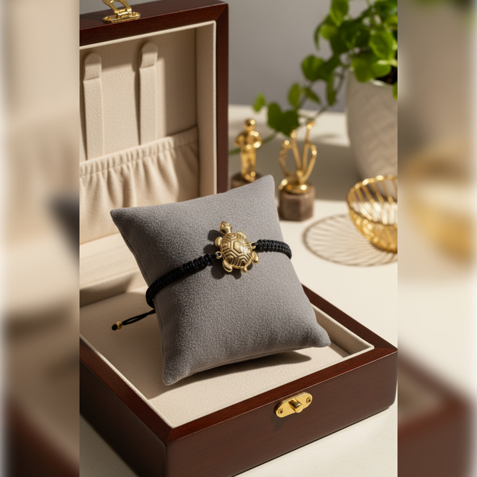 14 AYAR BOMBELİ KAPLUMBAĞA İP BİLEKLİK