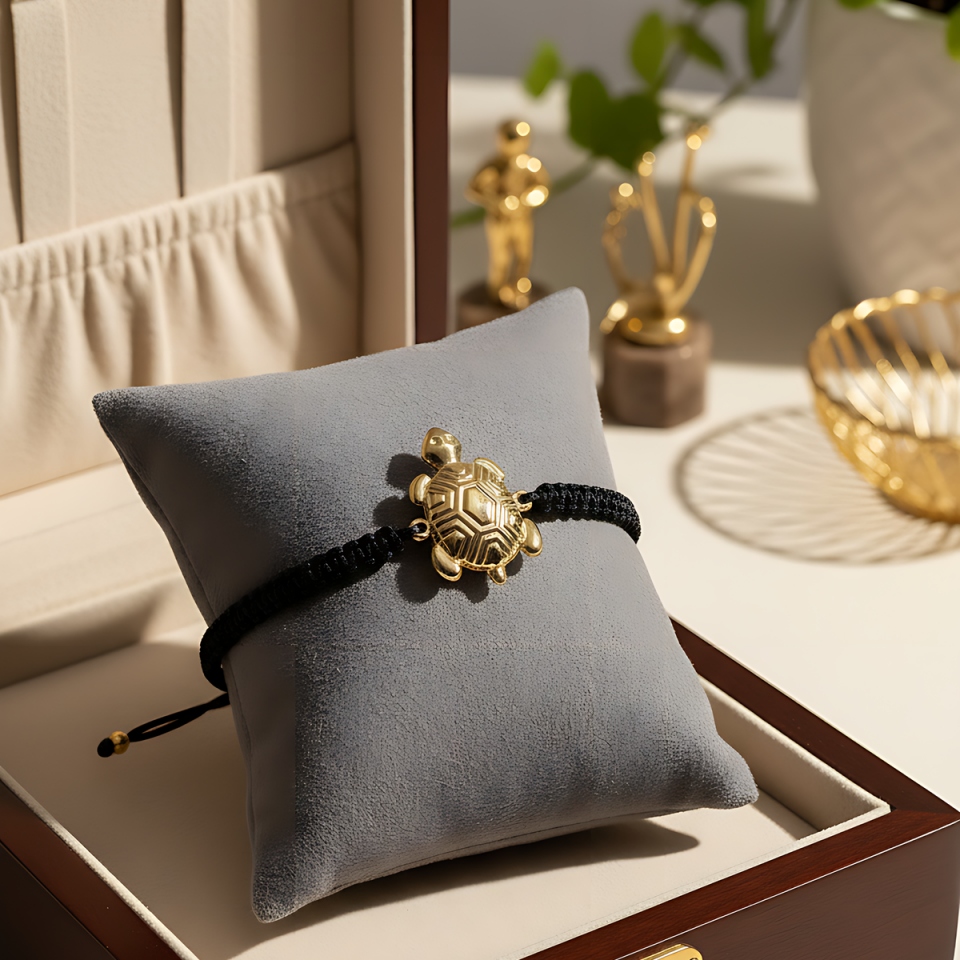 14 AYAR BOMBELİ KAPLUMBAĞA İP BİLEKLİK