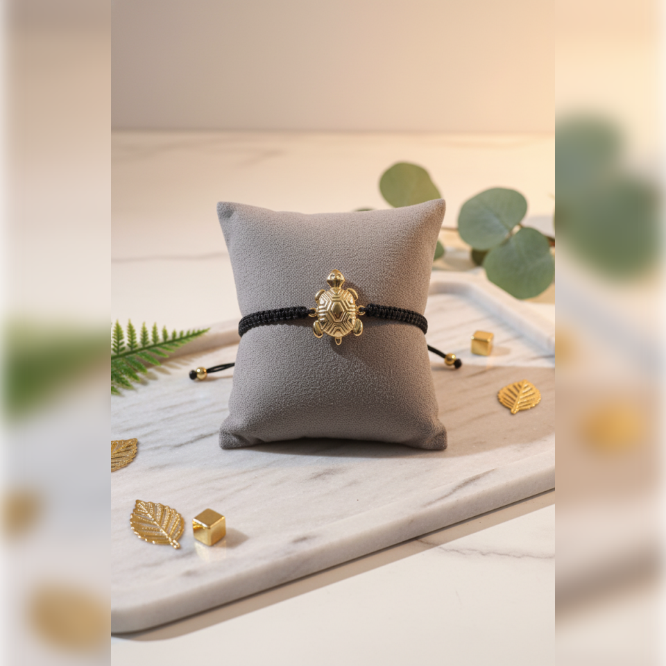 14 AYAR BOMBELİ KAPLUMBAĞA İP BİLEKLİK