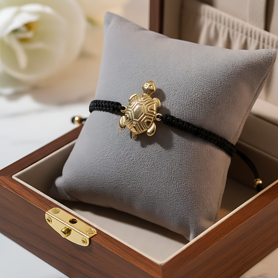 14 AYAR BOMBELİ KAPLUMBAĞA İP BİLEKLİK