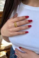 22 AYAR BOMBELİ İTALYAN YÜZÜK 16