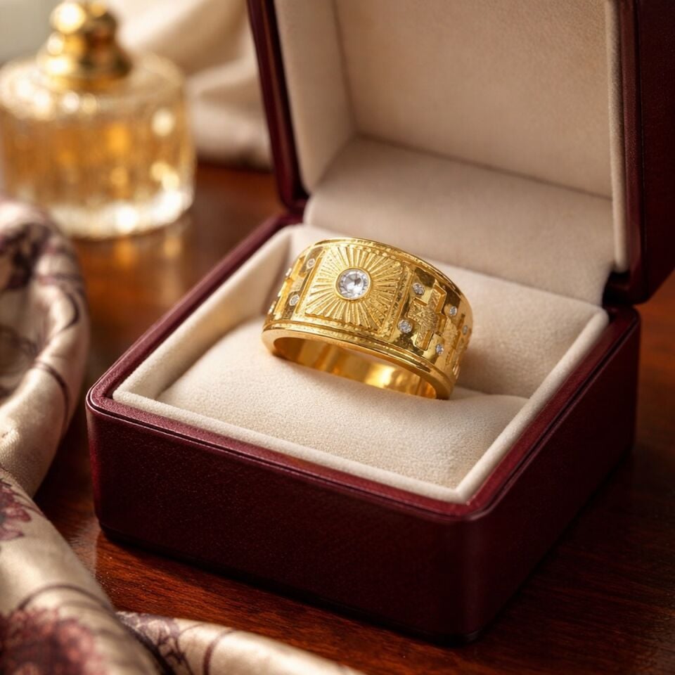 22 AYAR ÖZEL TASARIM ERKEK YÜZÜK