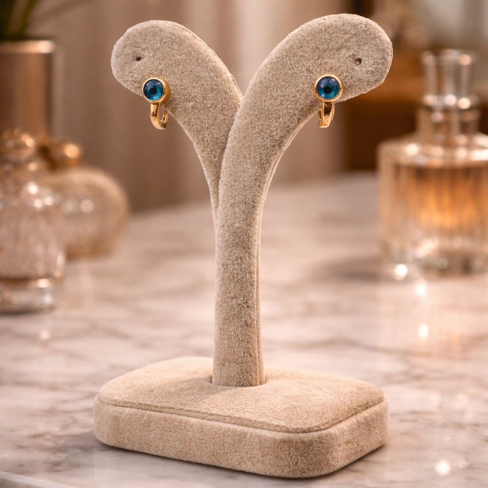 14 AYAR NAZAR BONCUKLU ALTIN ÇOCUK KÜPE