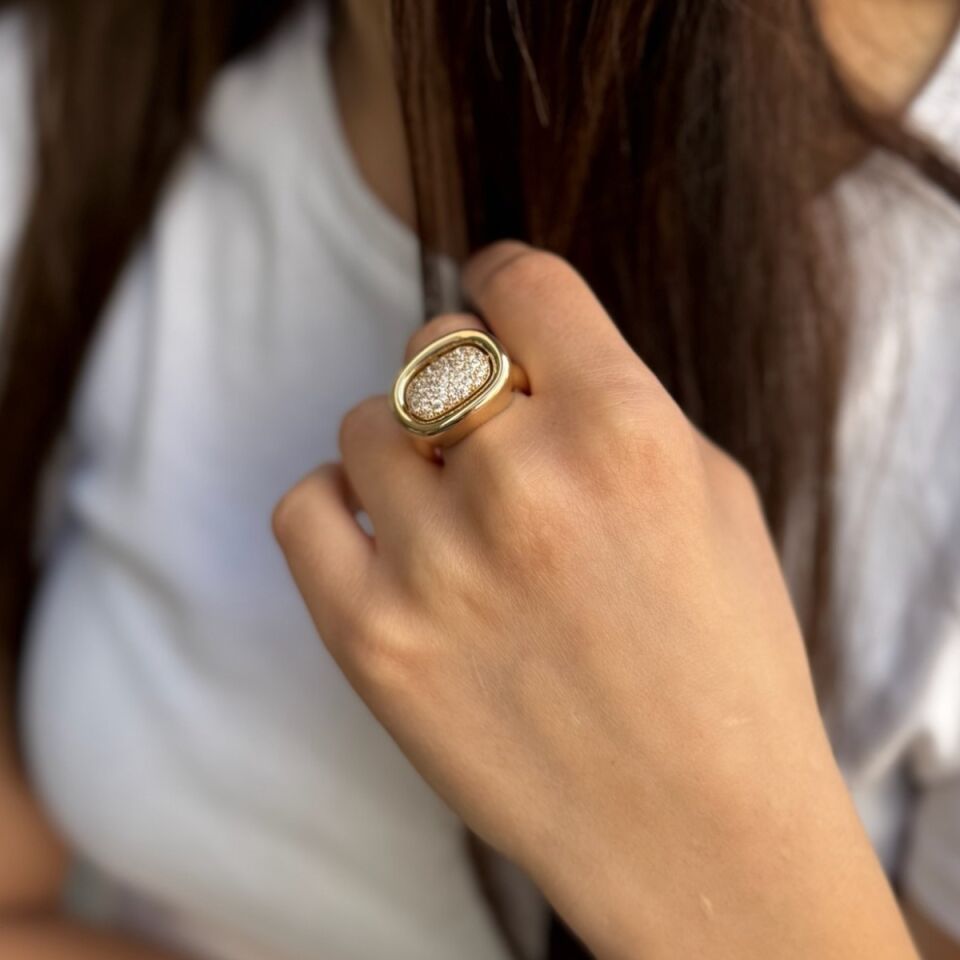 14 AYAR ÖZEL TASARIM İTALYAN YÜZÜK