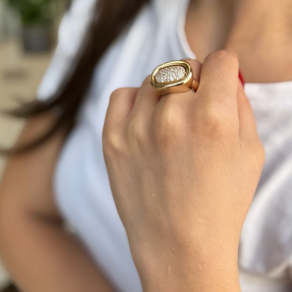 14 AYAR ÖZEL TASARIM İTALYAN YÜZÜK