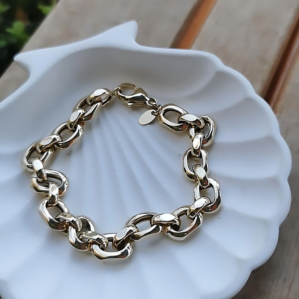 14 AYAR İTALYAN ATAÇ MODELİ ALTIN BİLEKLİK