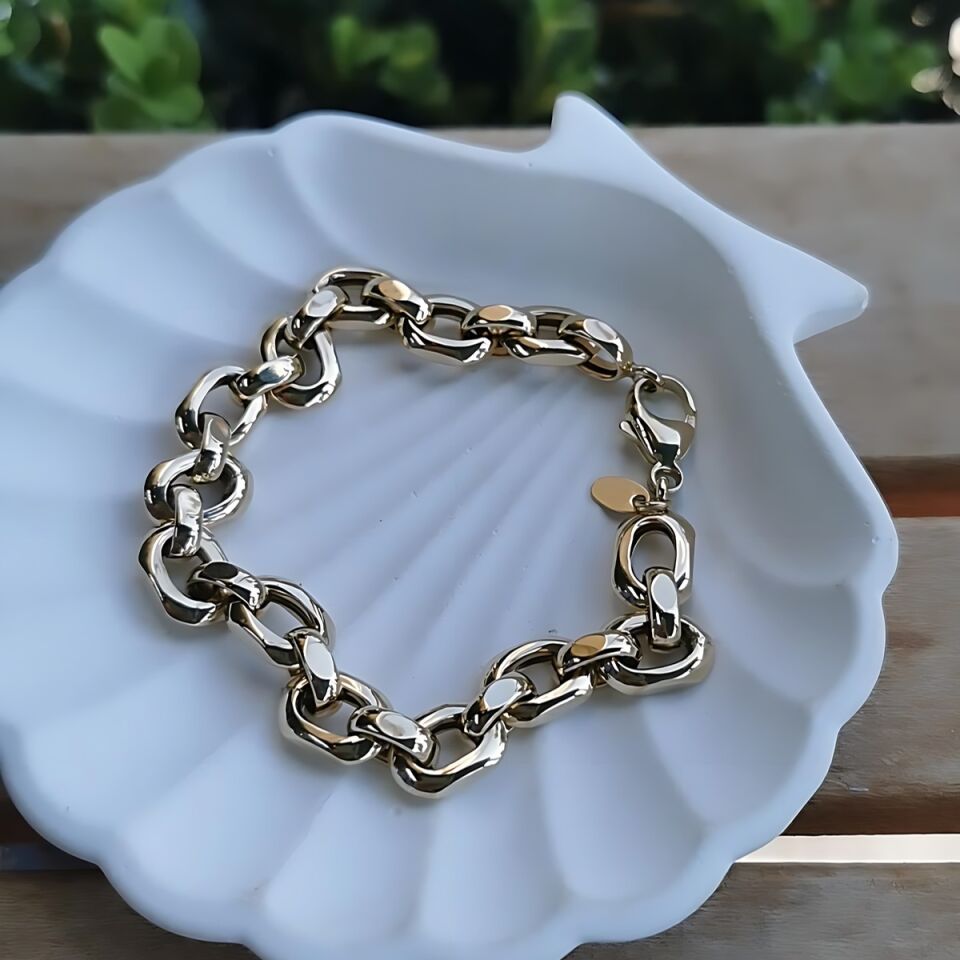 14 AYAR İTALYAN ATAÇ MODELİ ALTIN BİLEKLİK