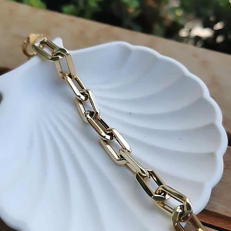 14 AYAR İTALYAN ATAÇ ALTIN BİLEKLİK